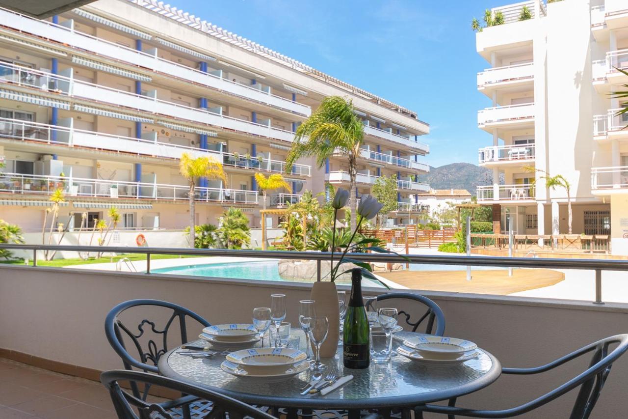 Apartamento Port Canigo Bajo Vista Piscina Daire Roses Dış mekan fotoğraf